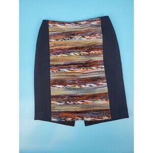 Womens Pencil Skirt Knee Length Zipped Stretch W By Worth sz 0